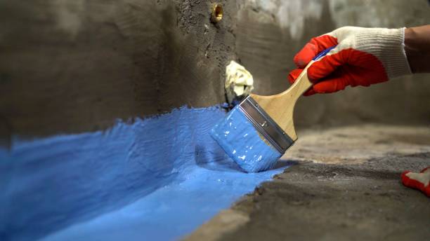Commercial Wet Basement Repair project at a Sheridan, IN business property by SJ Waterproofing Pros